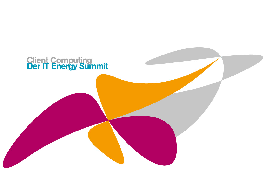 Logodesign und Corporate Design-Entwicklung für den IT Energy Summit, den Client Computing zusammen mit Innovation Norway 2011 ins Leben gerufen hat
