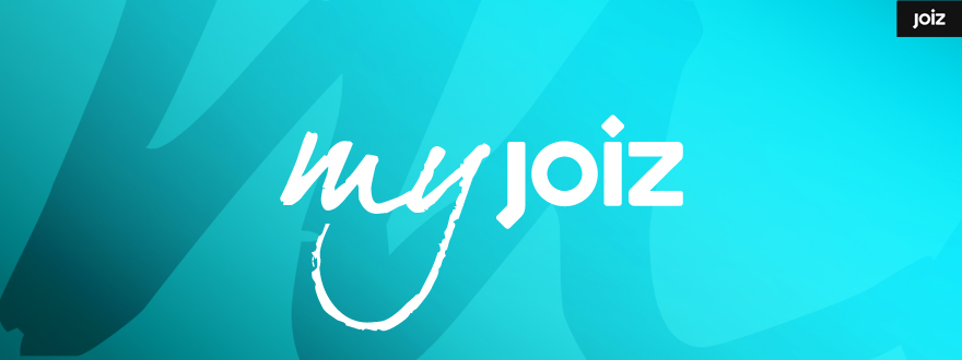 Von okamo aus Berlin gestaltetes Format-Logo-Design der Fernsehshow „My JOIZ“ des Schweizer Web- und Fernsehsenders JOIZ